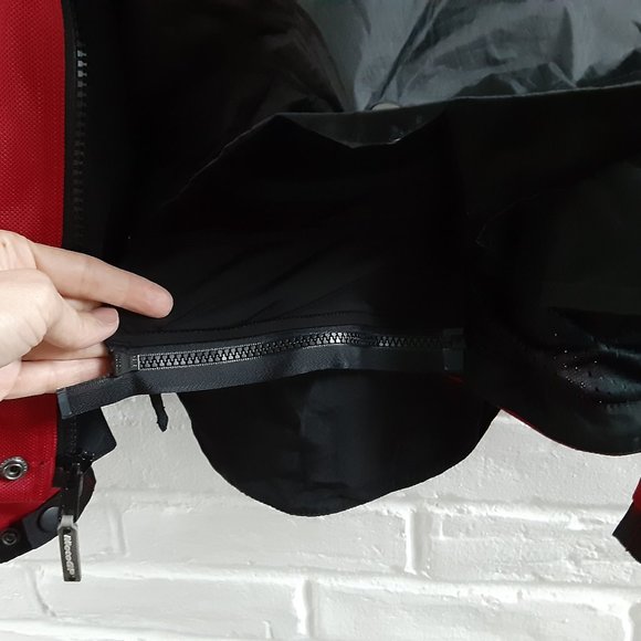 MotoGp Biker Jacket Mens Small Medium Red Motorcycle Dorna Reinforced Padded - Picture 11 of 15